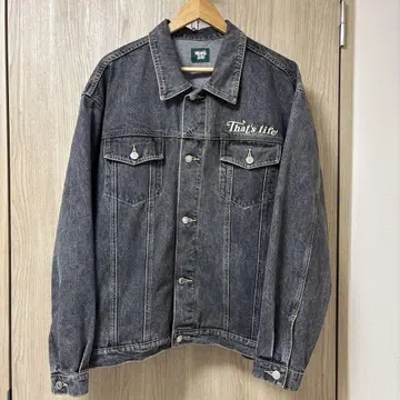 That's Life 자츠라이프 데님 자켓 블랙