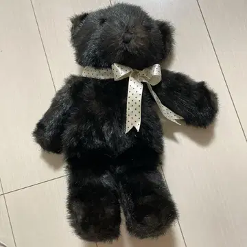 검은곰 봉제 인형