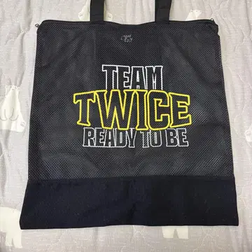 TEAM TWICE READY TO BE 토트백