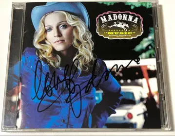 Madonna Music 사인 포함 CD