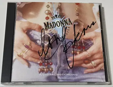 MADONNA 사인 포함 CD