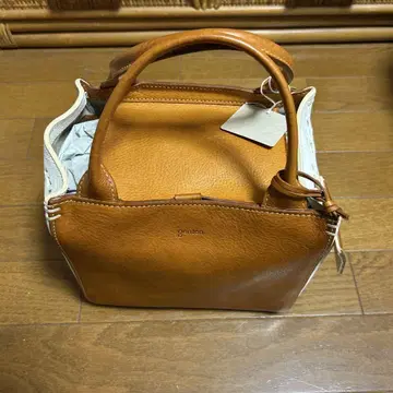 genten 브라운 핸드백