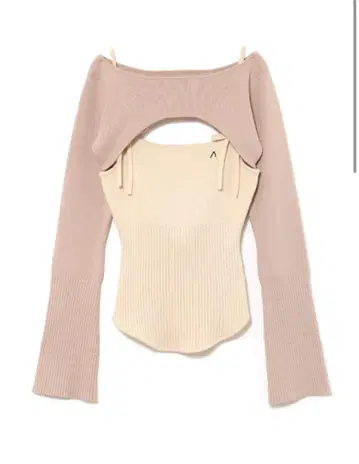 새상품 Bebe ribbon set tops