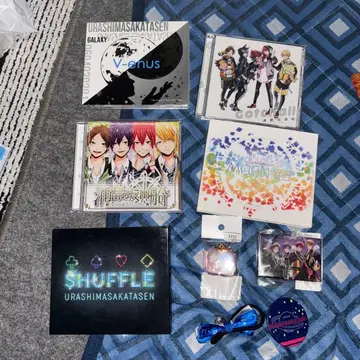 우라시마사카타센 CD 굿즈 캔뱃지 헤어밴드