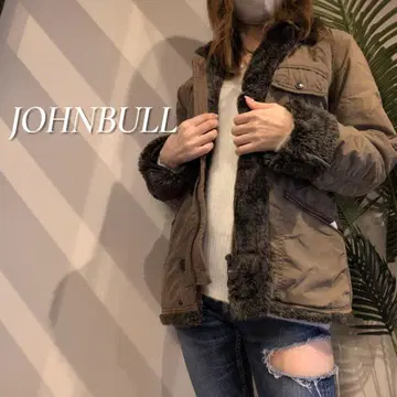 JOHNBULL 밀리터리 자켓 보아 안감 남성/여성