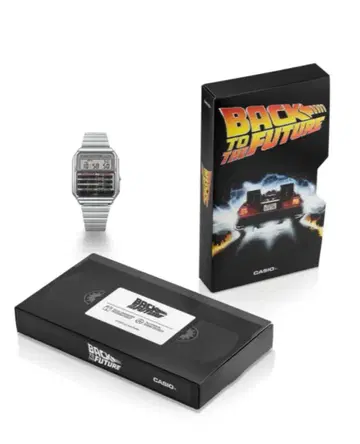 새상품 CASIO 백 투 더 퓨처 CA-500WEBF-1AJR