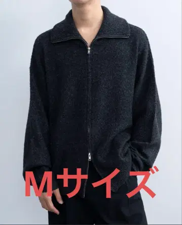 SINSS 루즈 실루엣 지퍼 니트 M