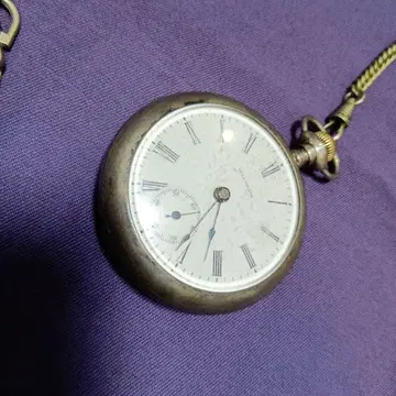 월쌈 회중시계 WALTHAM 회중시계 SL 증기기관차 가동품