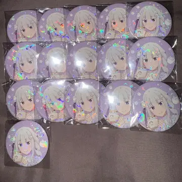 Re: 제로부터 시작하는 이세계 생활 에밀리아 캔뱃지 36개