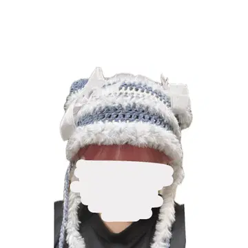 고양이 귀 니트 모자