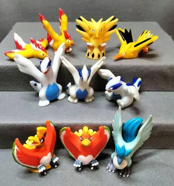 전설의 포켓몬 10종 포켓몬 키즈 손가락 인형 루기아 칠색조 등