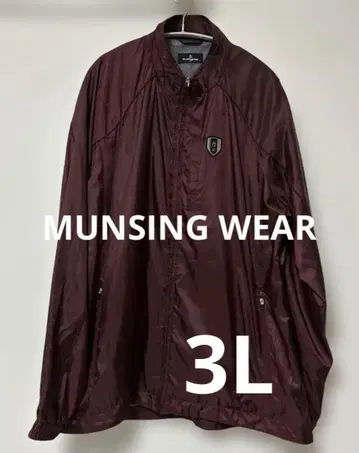[ 새상품급 ] Munsing wear 나일론 풀 집업 긴팔 자켓