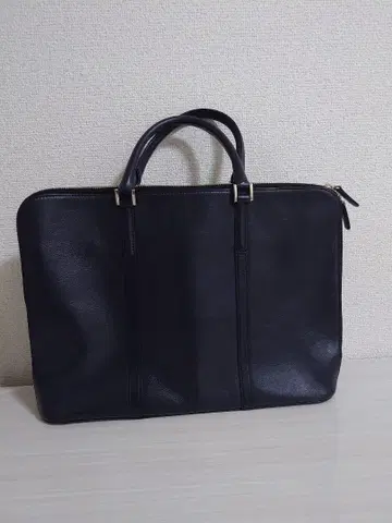 네이비 가죽 비즈니스 백 남성용 여성용 남녀 공용