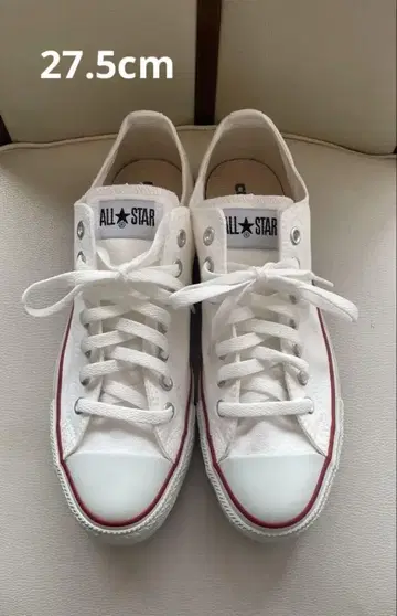 컨버스 올스타 화이트 로우컷