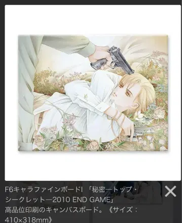 시미즈 레이코 비밀 캔버스 보드