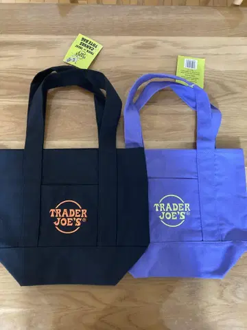 [새상품] Trader Joe's 할로윈 한정판 미니 토트백 2개