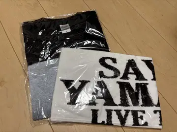 야마모토 사야카 2020 투어 T셔츠와 타월 세트