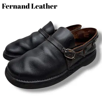 Fernand Leather [ 23.5 ] 미들 영어 컴포트 블랙
