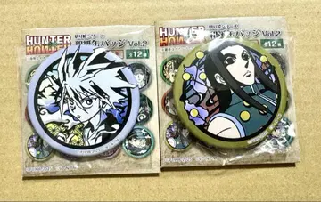 HUNTER x HUNTER 키리에 시리즈 와시 캔뱃지 키루아 이르미