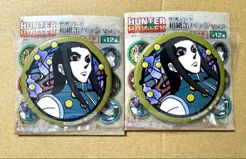 HUNTER x HUNTER 키리 에 시리즈 와시 캔뱃지 이르미 세트