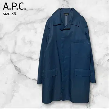 A.P.C 아페쎄 스텐카라 코트 블루 계열 그린 계열