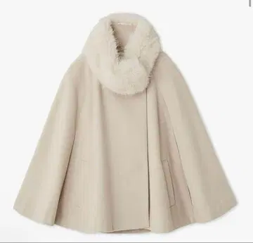 숏 케이프 코트