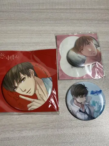 러브앤프로듀서 하쿠 백기 캔뱃지 러브프로