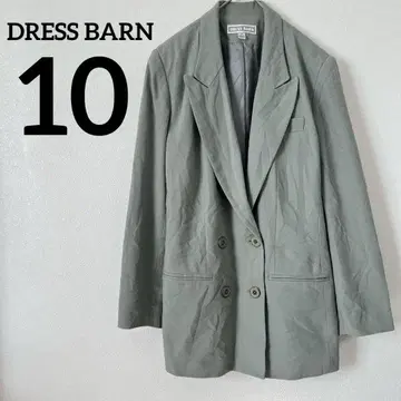 DRESS BARN [ 10 ] 민트 그린 테일러드 자켓 포켓