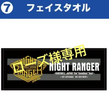 나이트 레인저 Night Ranger 일본 공연 한정판 페이스 타월