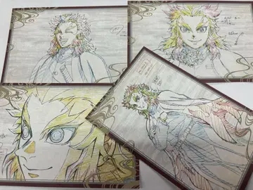 귀멸의 칼날 ufotable 다이닝 나눔 엽서 렌고쿠 쿄쥬로