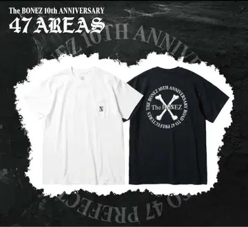 The BONEZ 10th ANNIVERSARY 포켓 티셔츠 L 사이즈