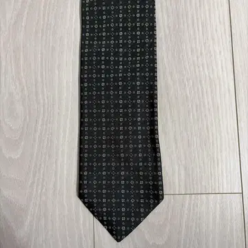TIE YOUR TIE 실크 넥타이 기하학 패턴