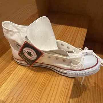 CONVERSE 화이트 스니커즈 27cm