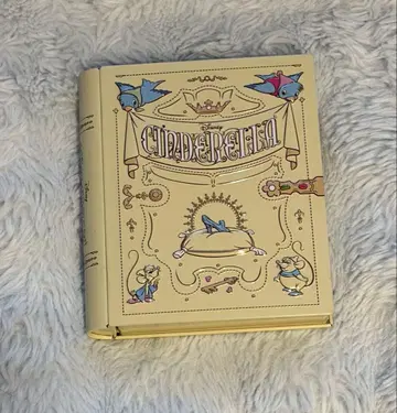 신데렐라 스토리북 빈 틴 케이스 파랑 파랑새 유리 구두 디즈니