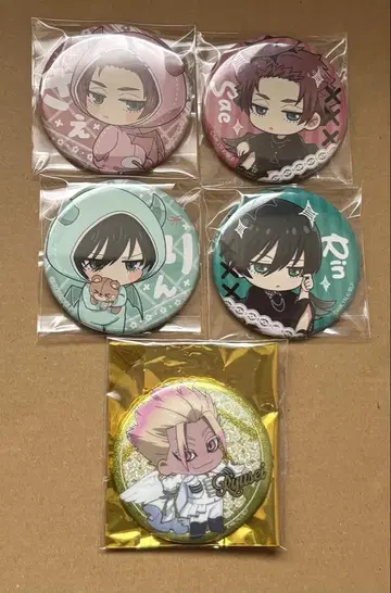 블루 록 캔뱃지 파보테리아 사에 린 시도