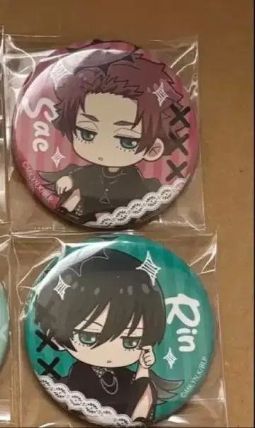 블루 록 캔뱃지 파보테리아 사에 린