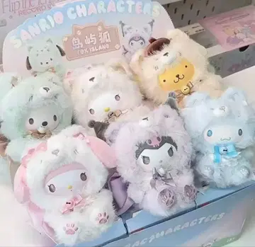 MINISO 산리오 폭스 아일랜드 폼폼푸딩 백참
