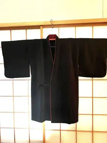 일본제 도중옷 새상품급 블랙