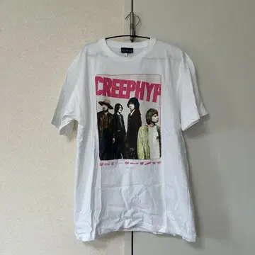 CREEPHYP 크리프하이프 프린트T셔츠 L사이즈 화이트