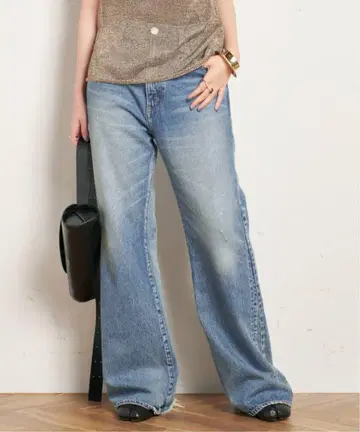 NEEDBY 니드바이 헤리티지 별주 Flare Fit Denim