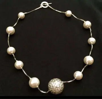 반돔 x JUNKO SHIMADA 펄 목걸이 미사용 새상품 할인!