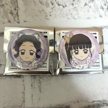 귀멸의 칼날 키메츠 식당 팝업 코쵸우 시노부 츠유리 카나오 캔뱃지