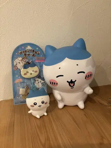 치이카와 하치와레 피규어와 키링 세트