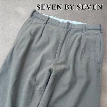 새상품급 SEVEN BY SEVEN IN TUCK TROUSERS 멜톤