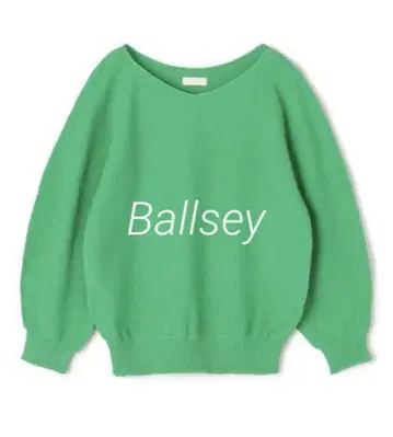 25SS Ballsey 모스 스티치 V넥 풀오버