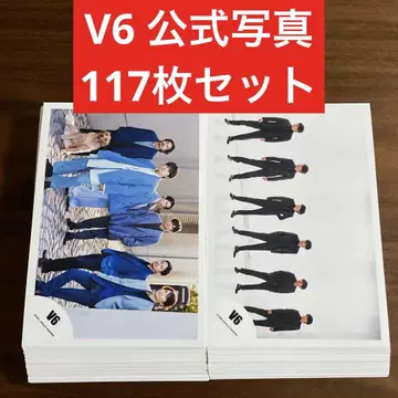 V6 공식 사진 117장 세트 토니센 카미센