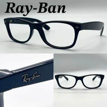 레이밴 안경 프레임 패션 안경 플라스틱 블랙 로고 새상품급 70727