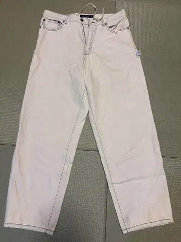 NAUTICA 화이트 워크 팬츠 L 사이즈