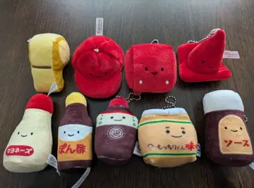 닛코리-노 봉제 인형 캡슐 토이 가챠가챠 조미료와 학교 굿즈