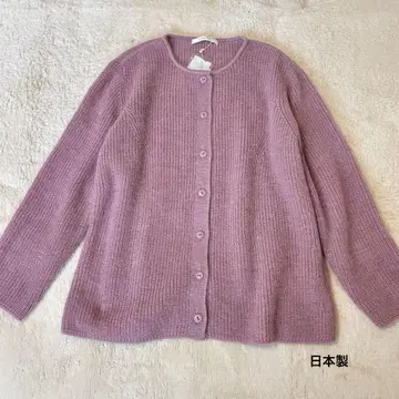 새상품 ROJICA 모헤어 실크 블렌드 니트 가디건 size L